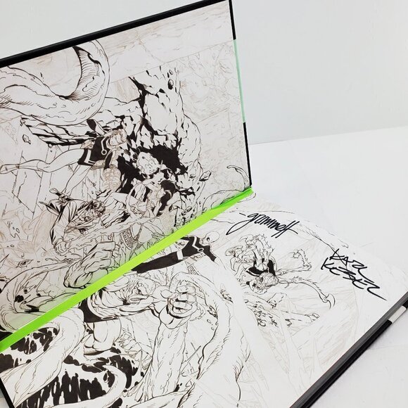 Section Zero Volume 0 Signed Book Kesel Grummett Graphic Novel Hardcover Panic - Picture 3 of 10